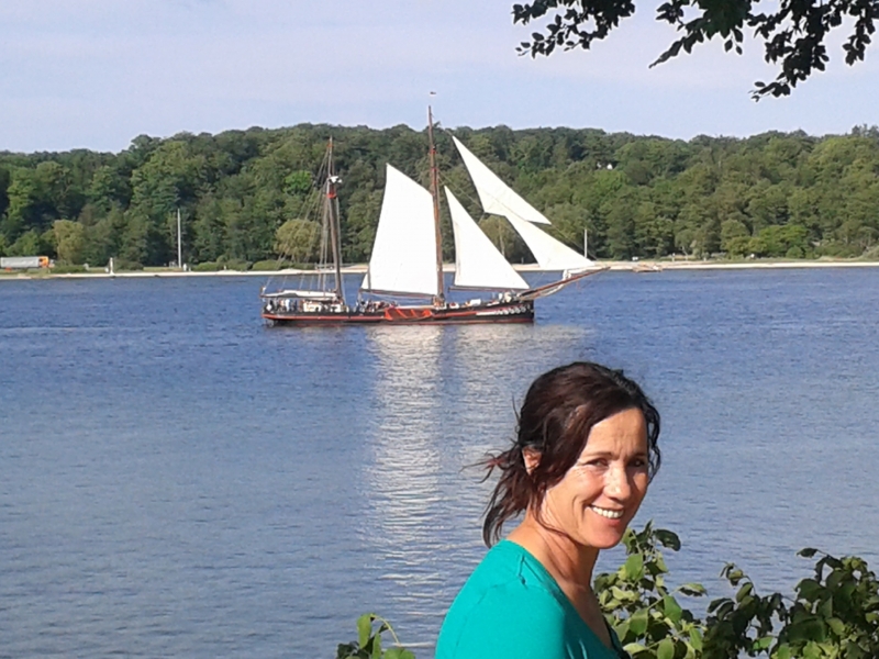 En oas vid Svendborgsund mitt i den sydfynska naturen.
